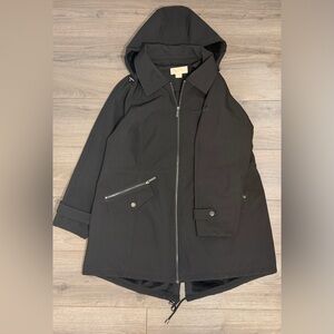 Michael Kors brand new Women's Black Hooded jacket